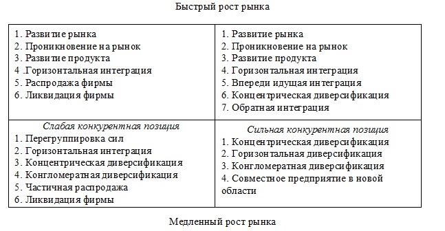 Дипломная работа: Разработка стратегии развития на предприятии